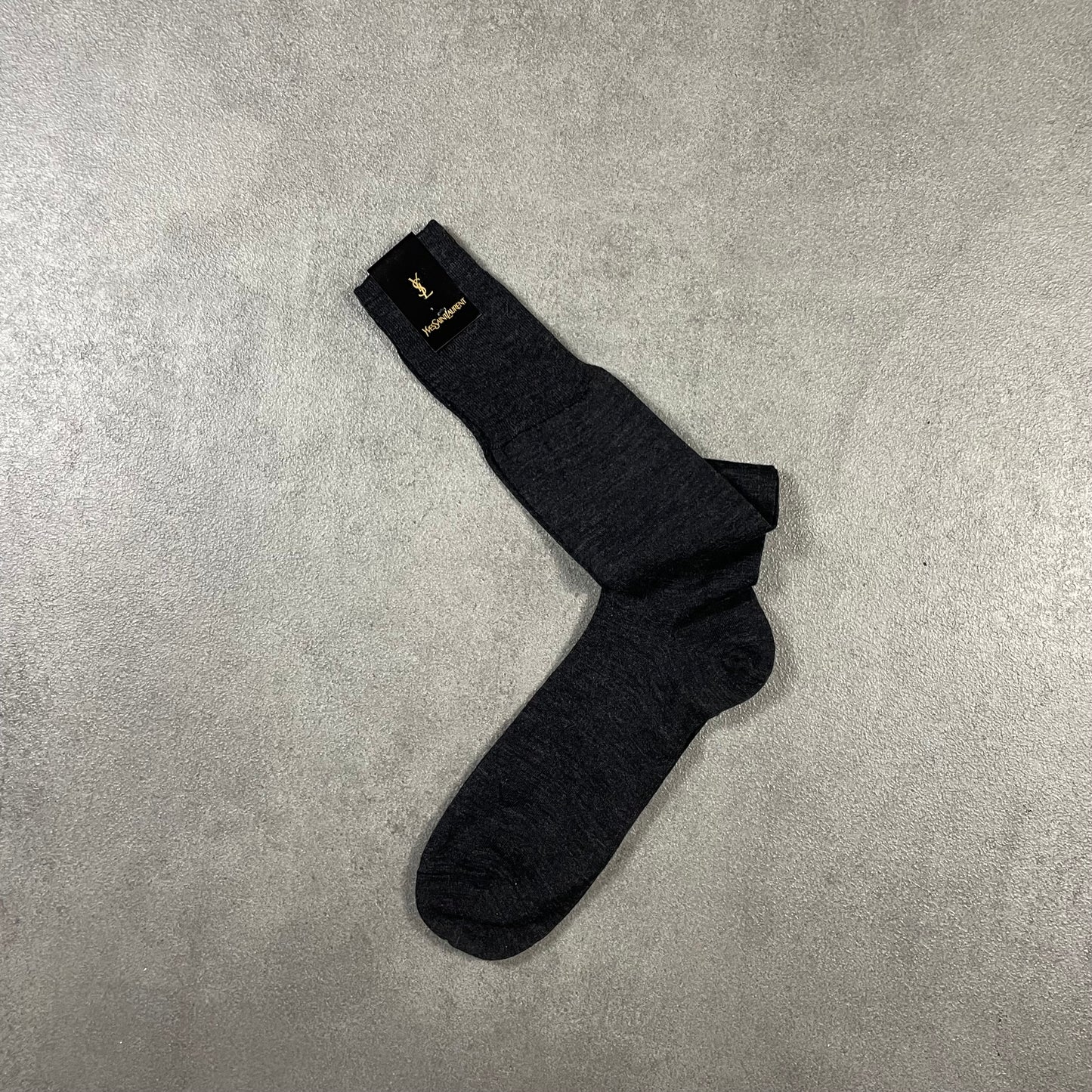 YSL Grey Socks