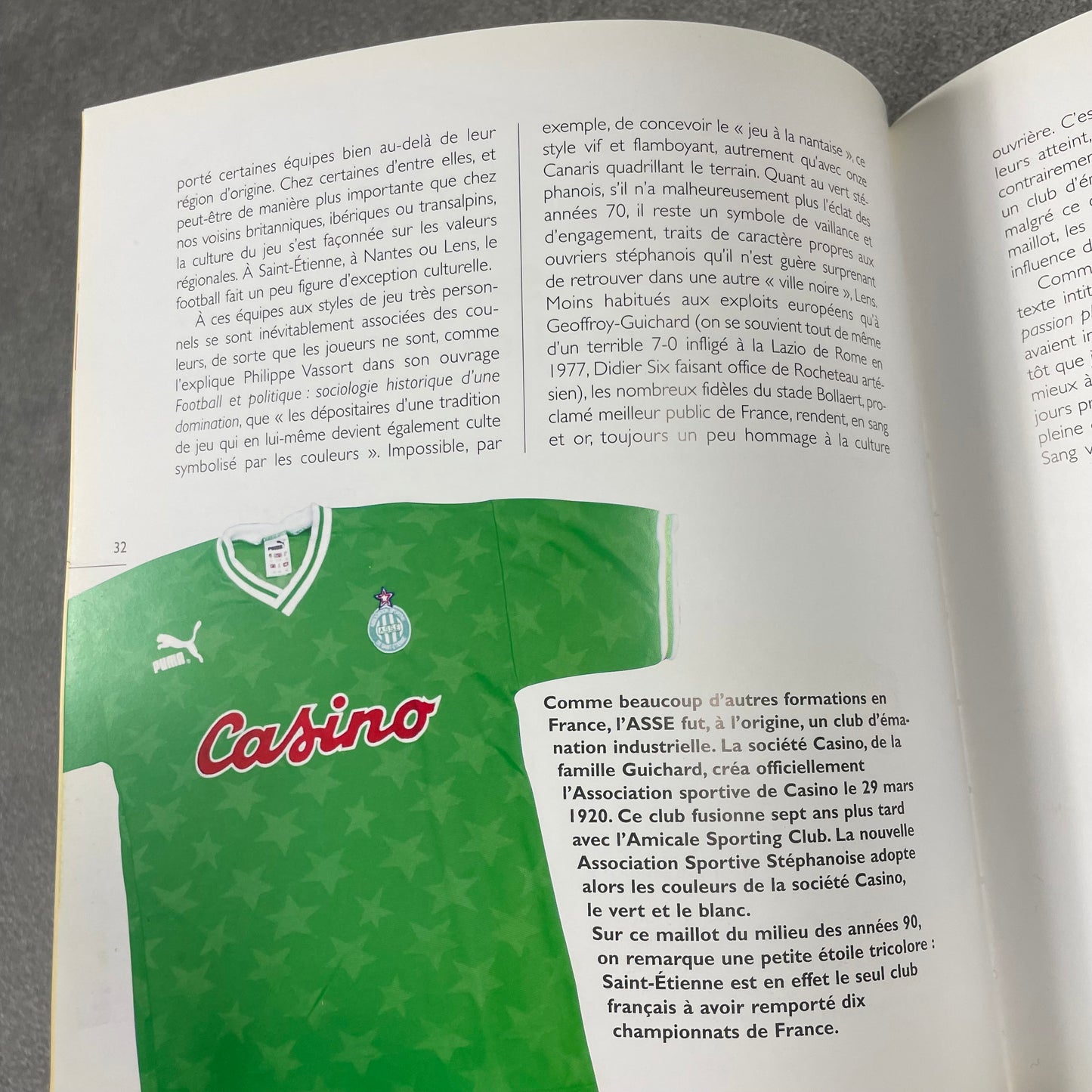 Saint Etienne 1976 Jersey