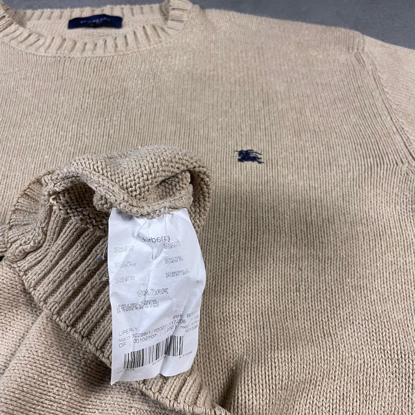 Burberry vintage Crewneck (XL)