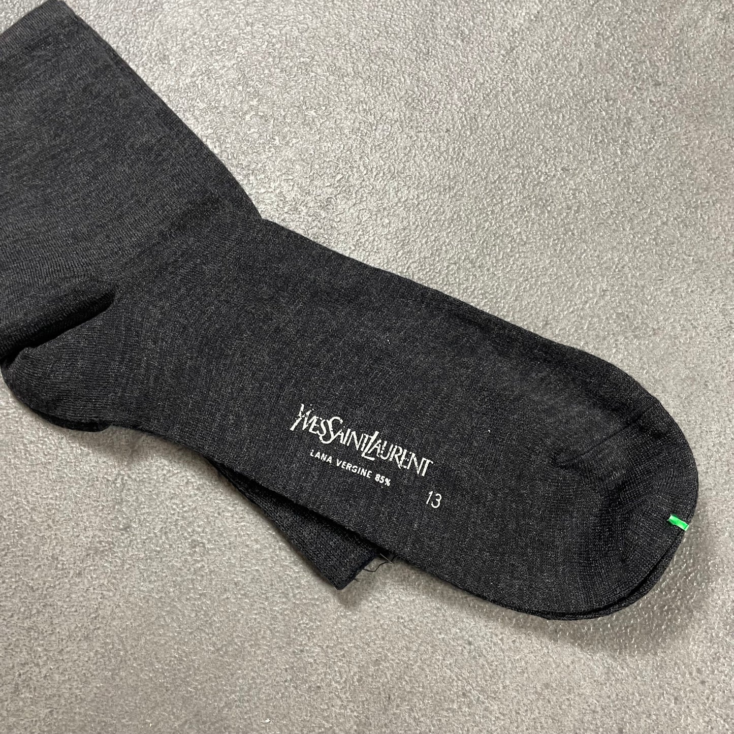 YSL Grey Socks