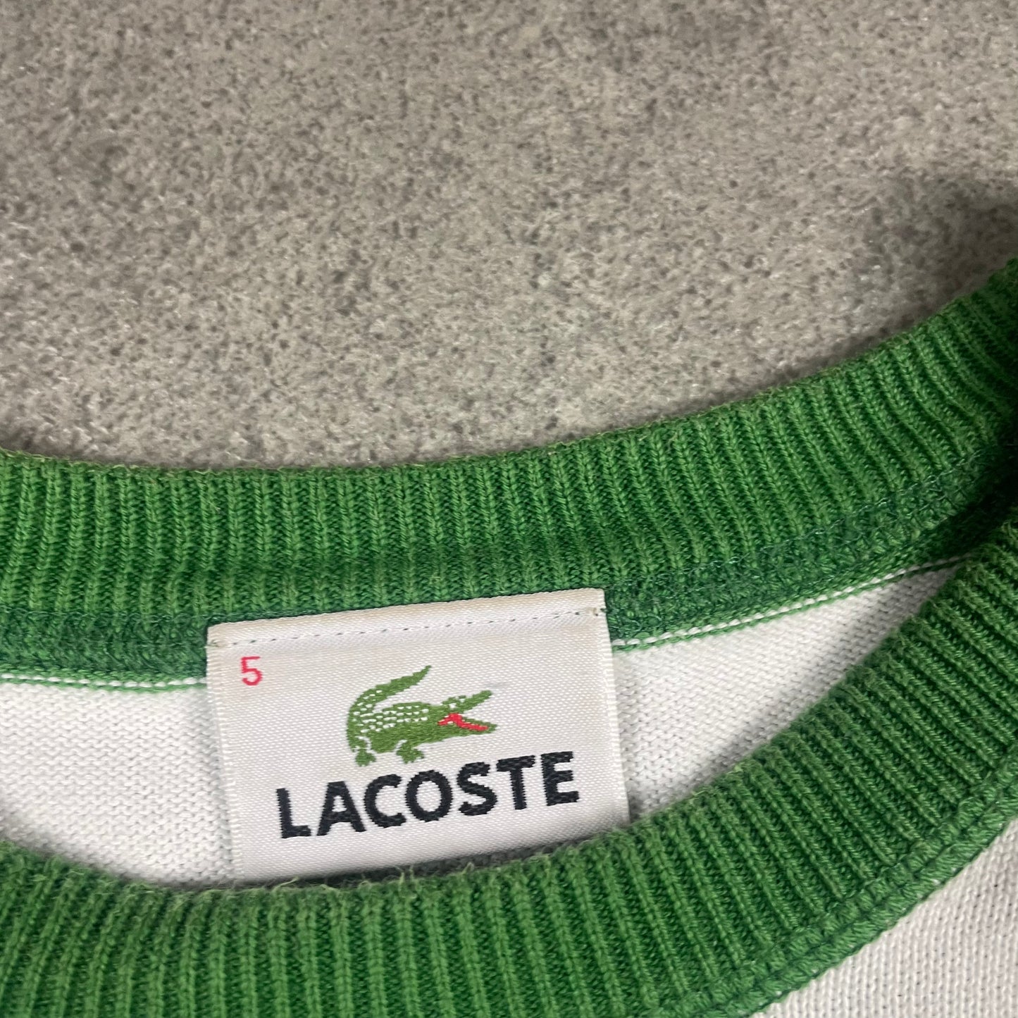 Lacoste vintage Crewneck (L-XL)