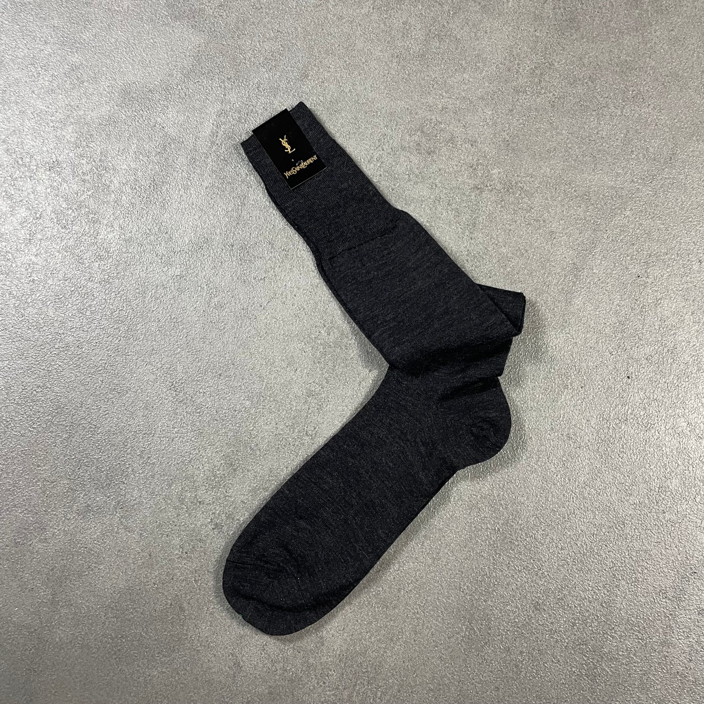 YSL Grey Socks