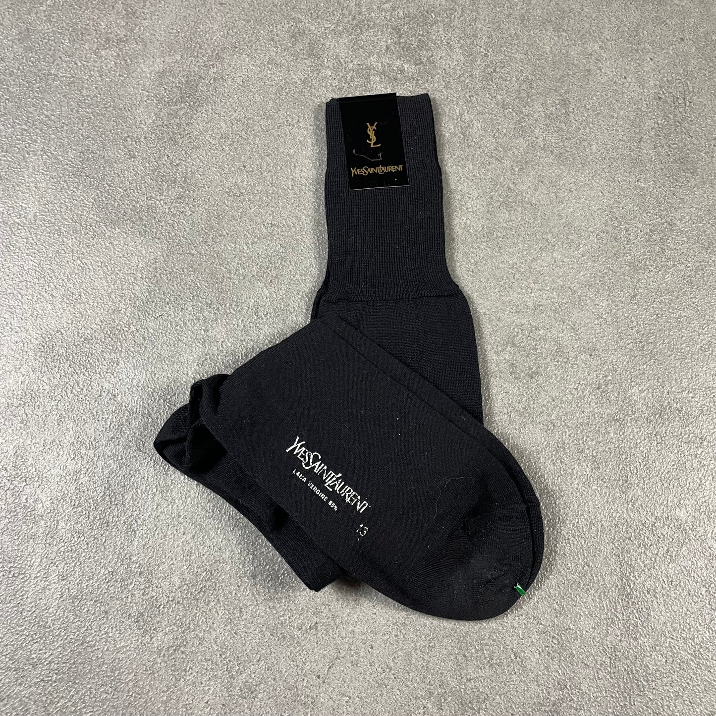 YSL Black Socks