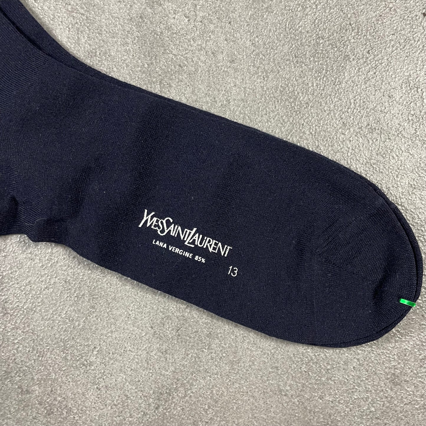 YSL Navy Socks