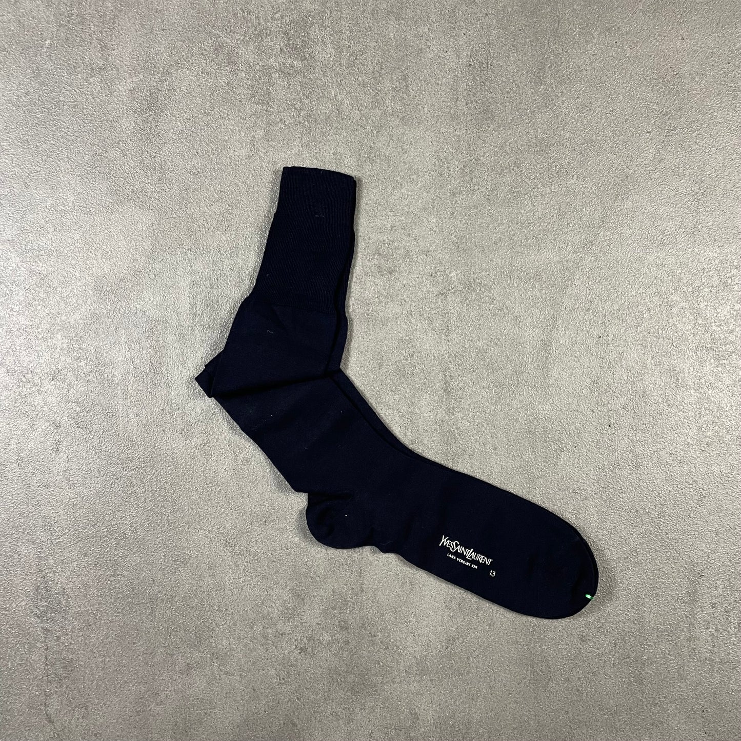 YSL Navy Socks