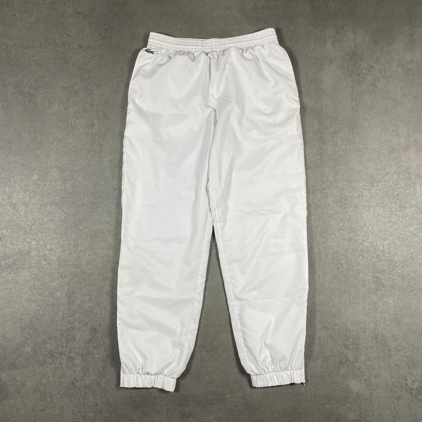 Lacoste White Trackpants (M)