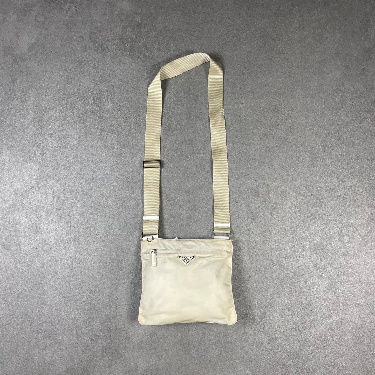 Prada Milano White Bag