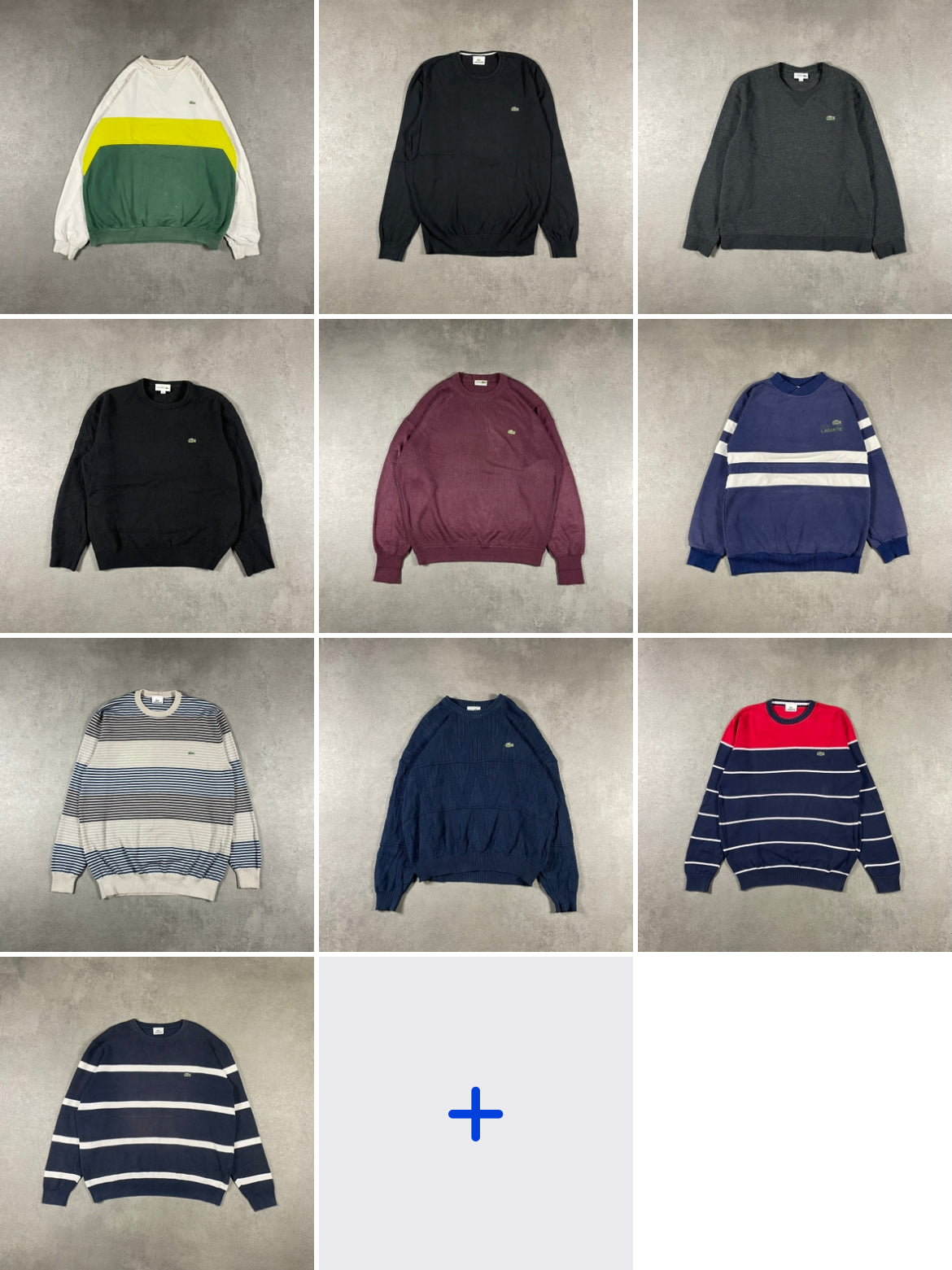 Lacoste Crewneck Bulk (10 Pieces)