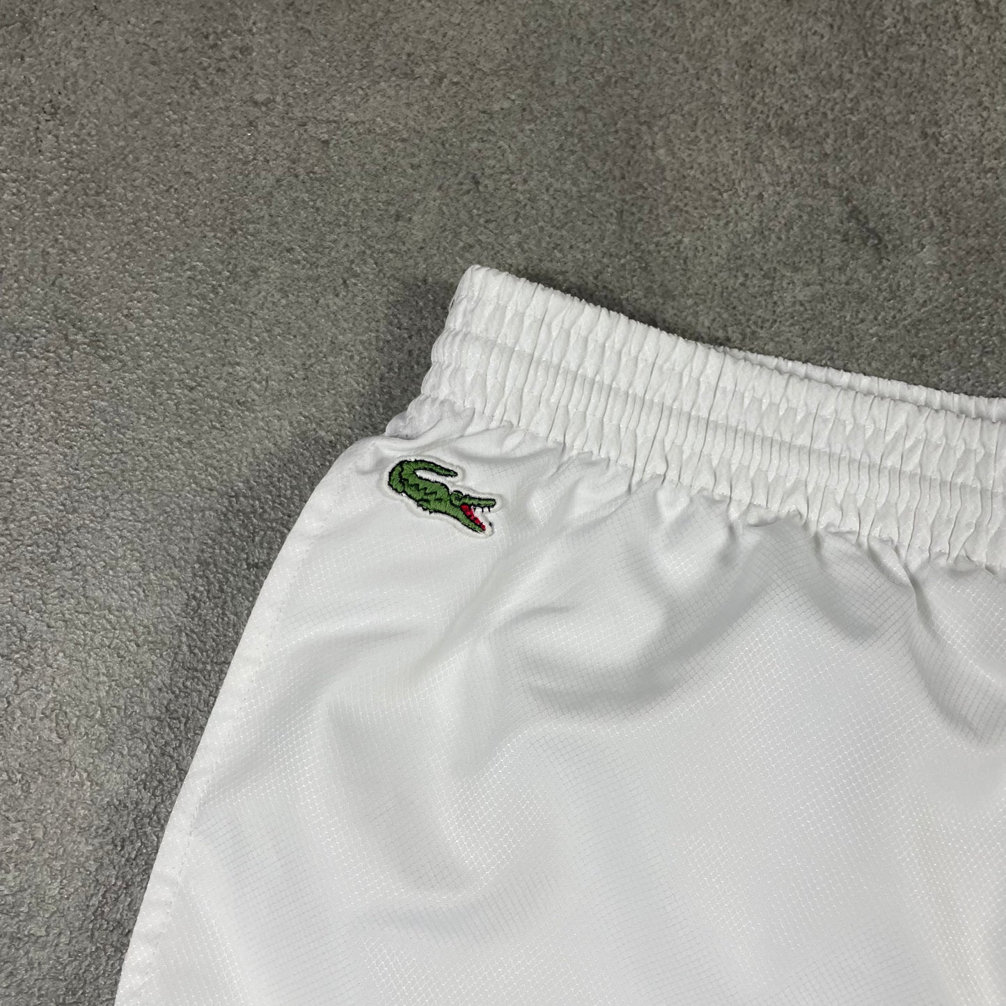 Lacoste White Trackpants (M)