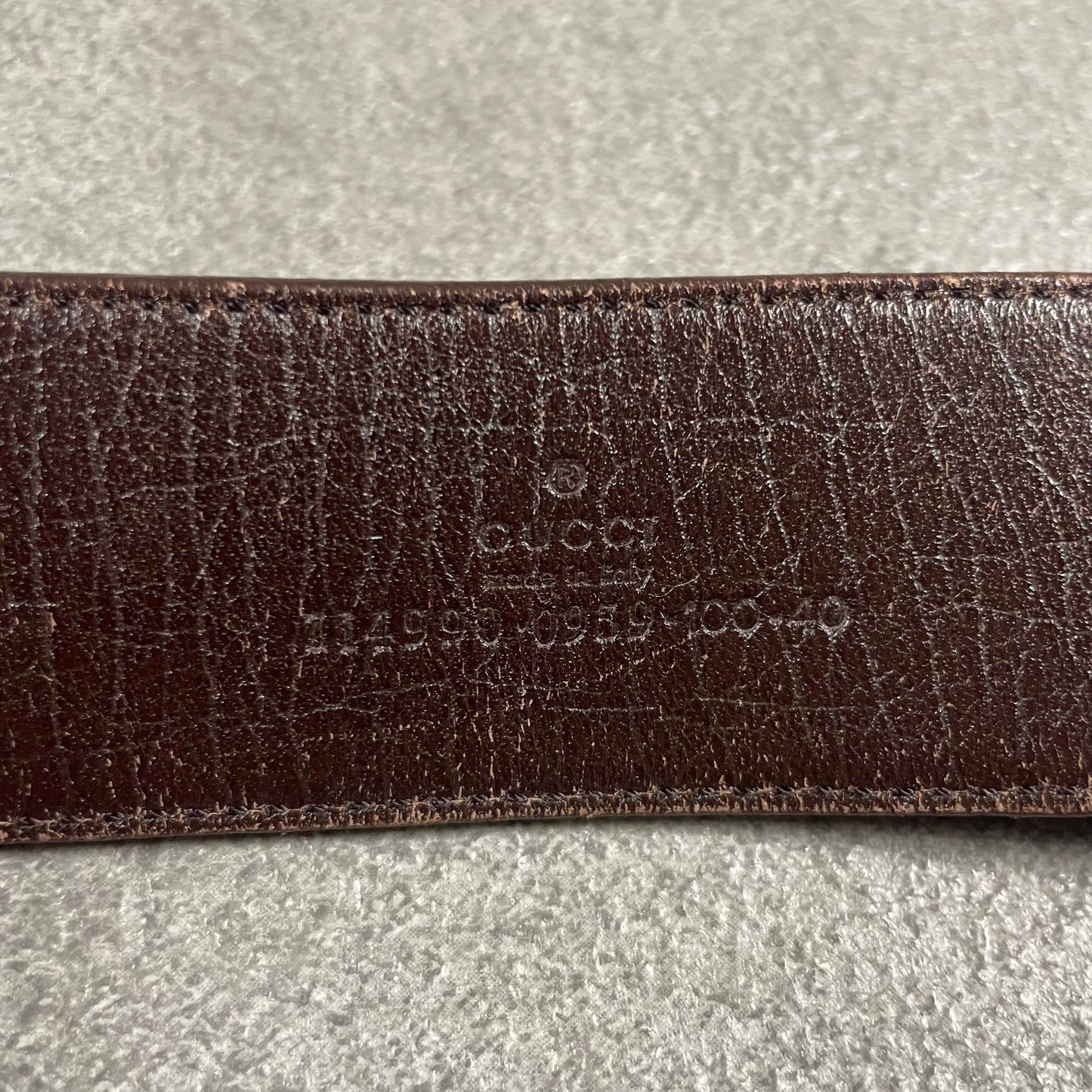 Gucci vintage Belt (110)