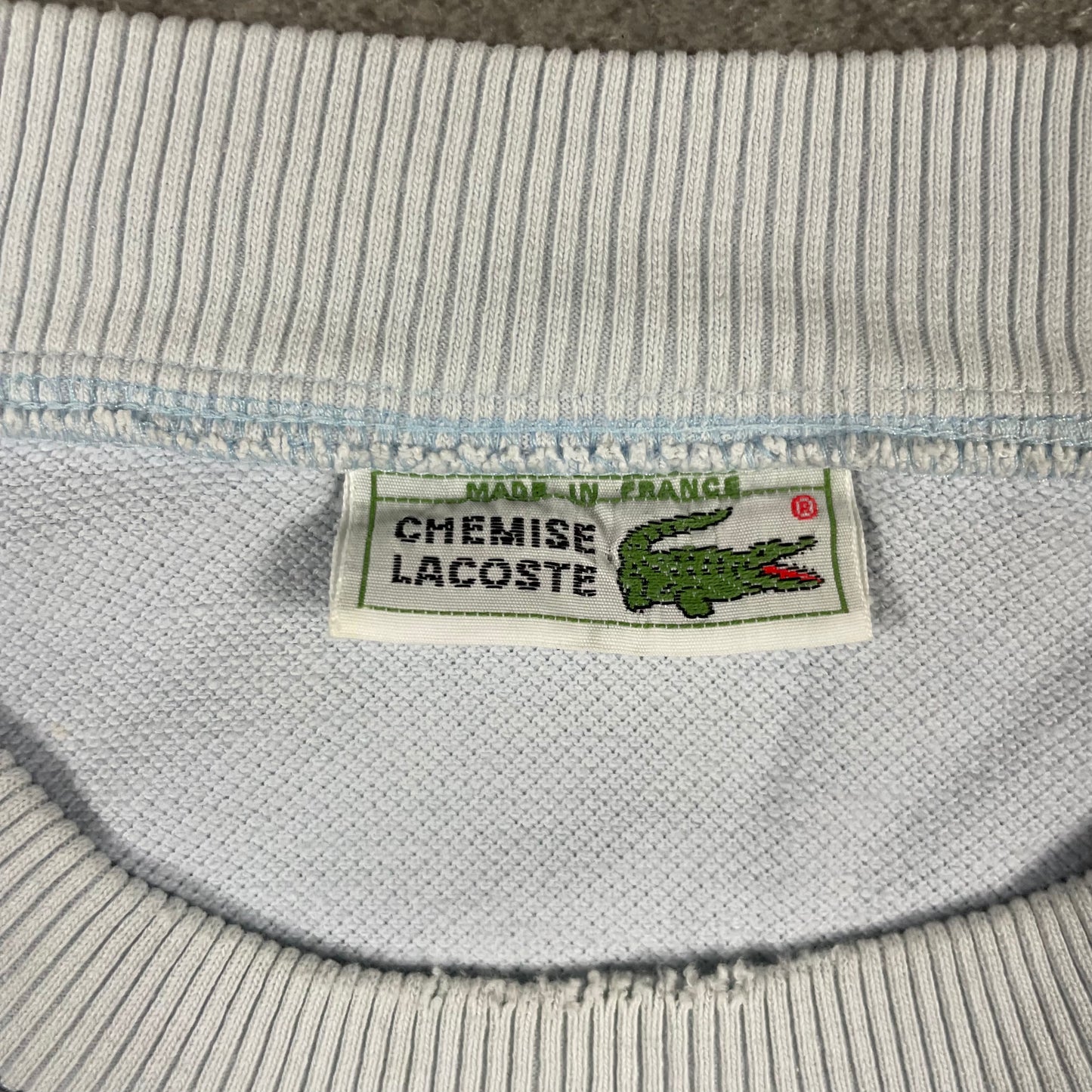 Lacoste BabyBlue Crewneck (L)