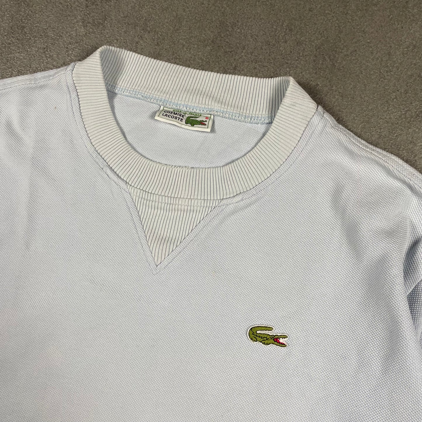 Lacoste BabyBlue Crewneck (L)