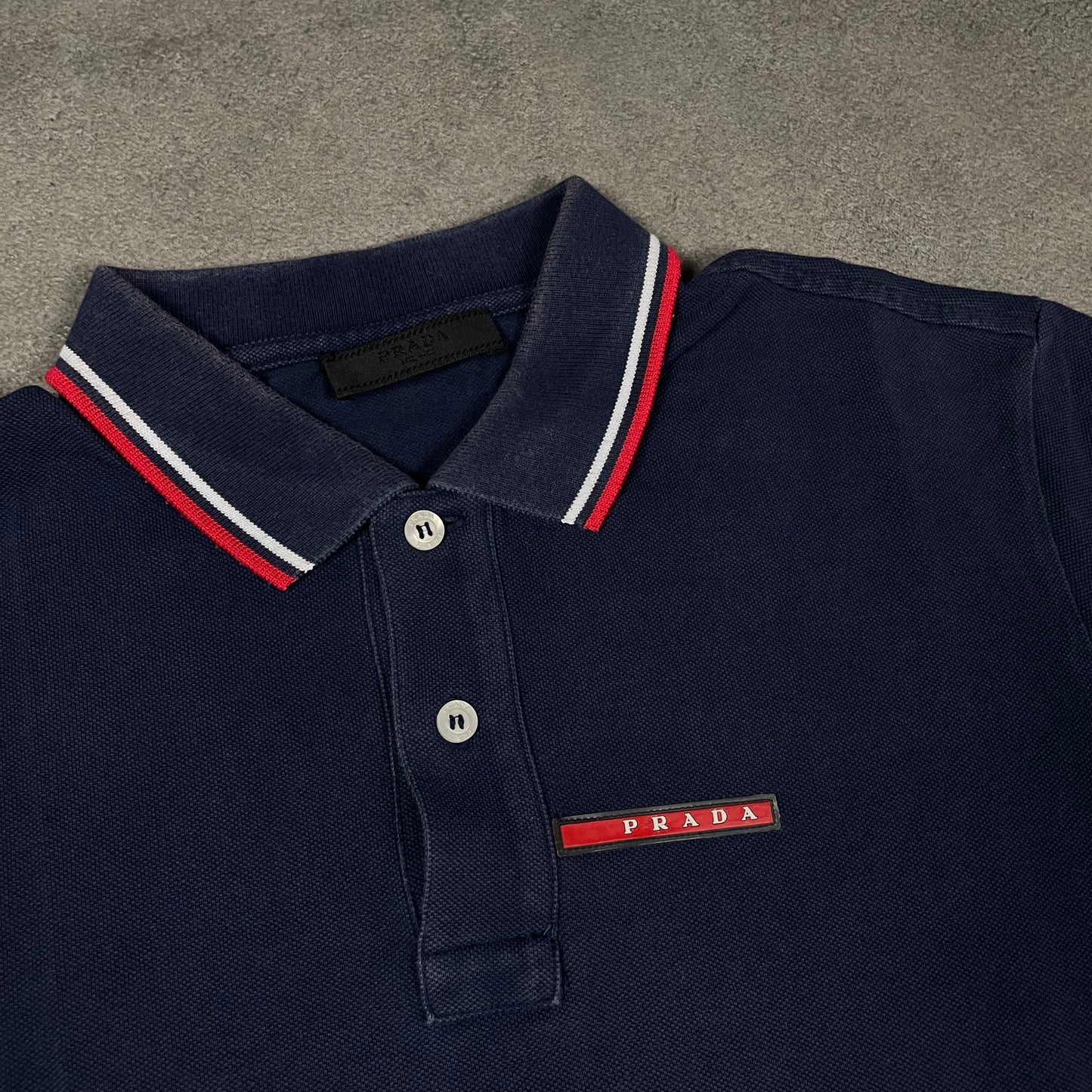 Prada Navy Polo