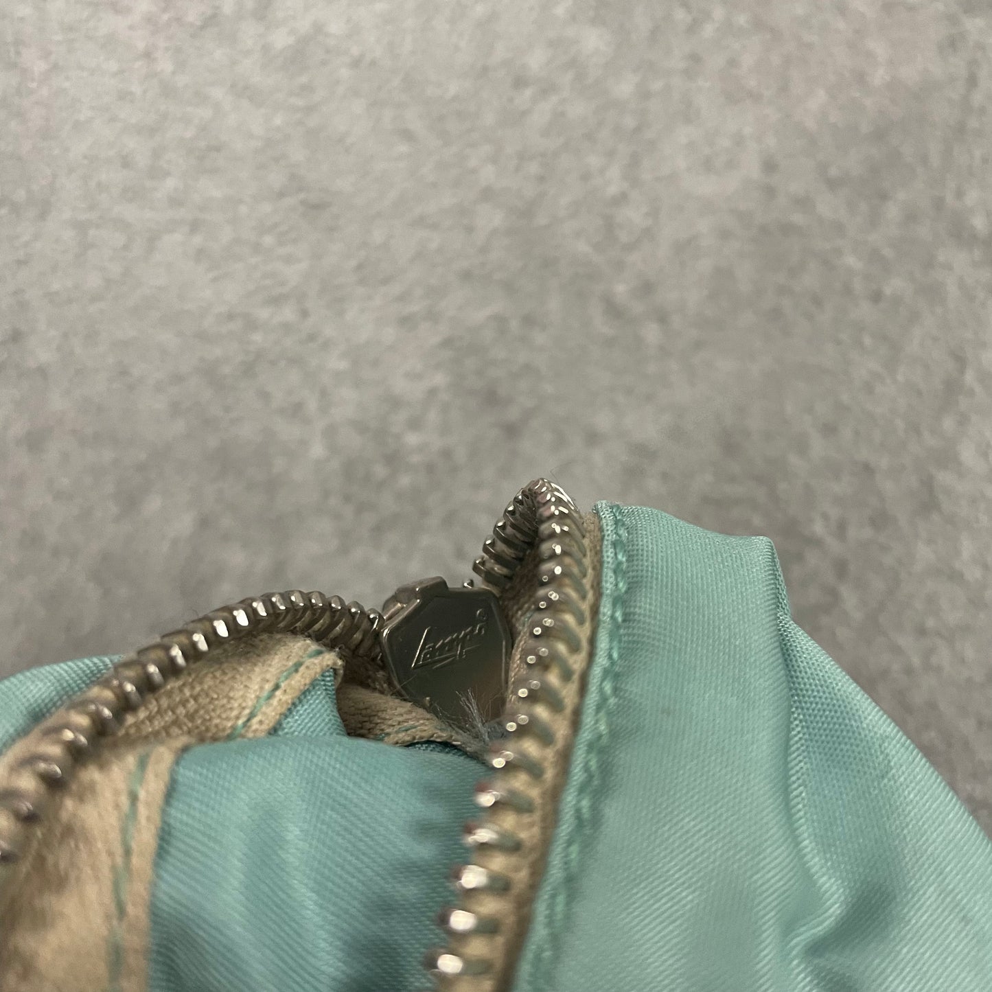 Prada babyBlue Side Bag