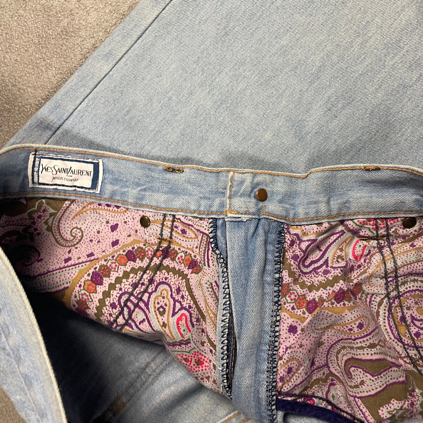 YSL vintage Jeans (XL)