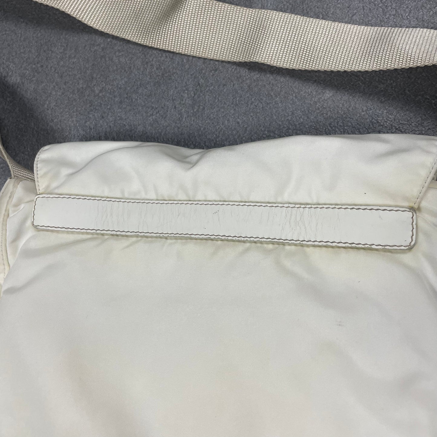 Prada Milano White Bag