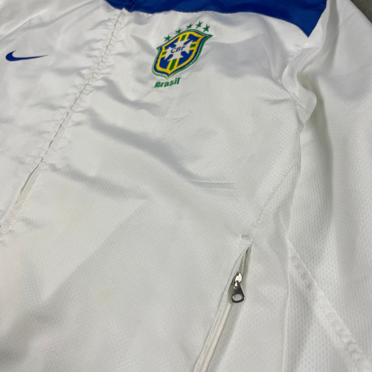 Nike x Brazil vintage Jacket (L)