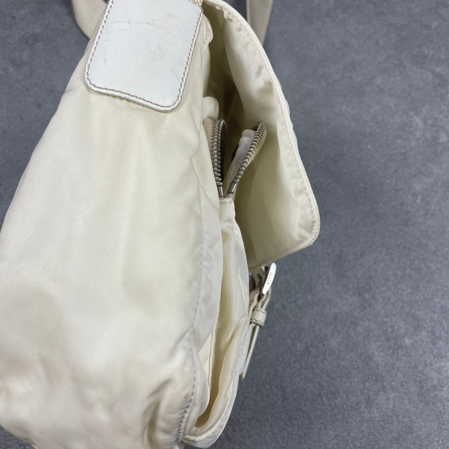 Prada Milano White Bag