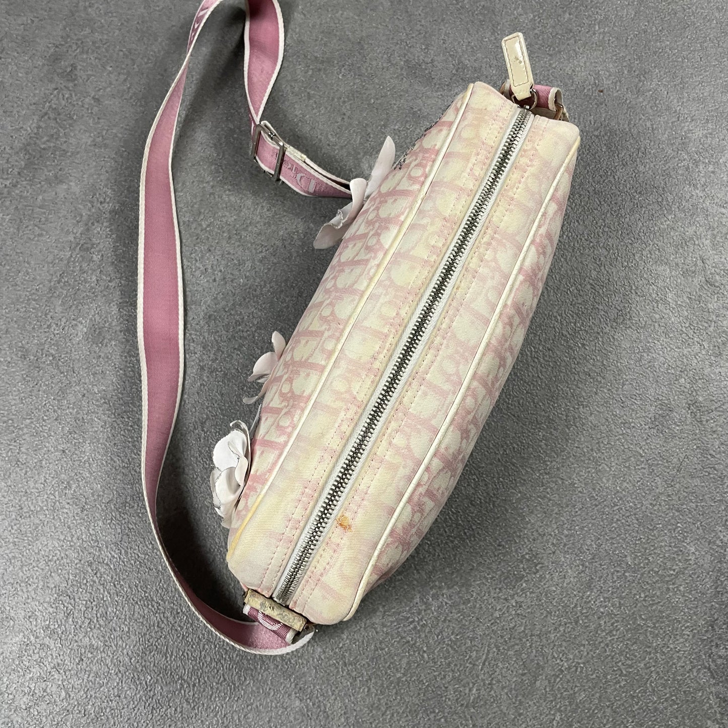 Dior Pink Monogram Messenger