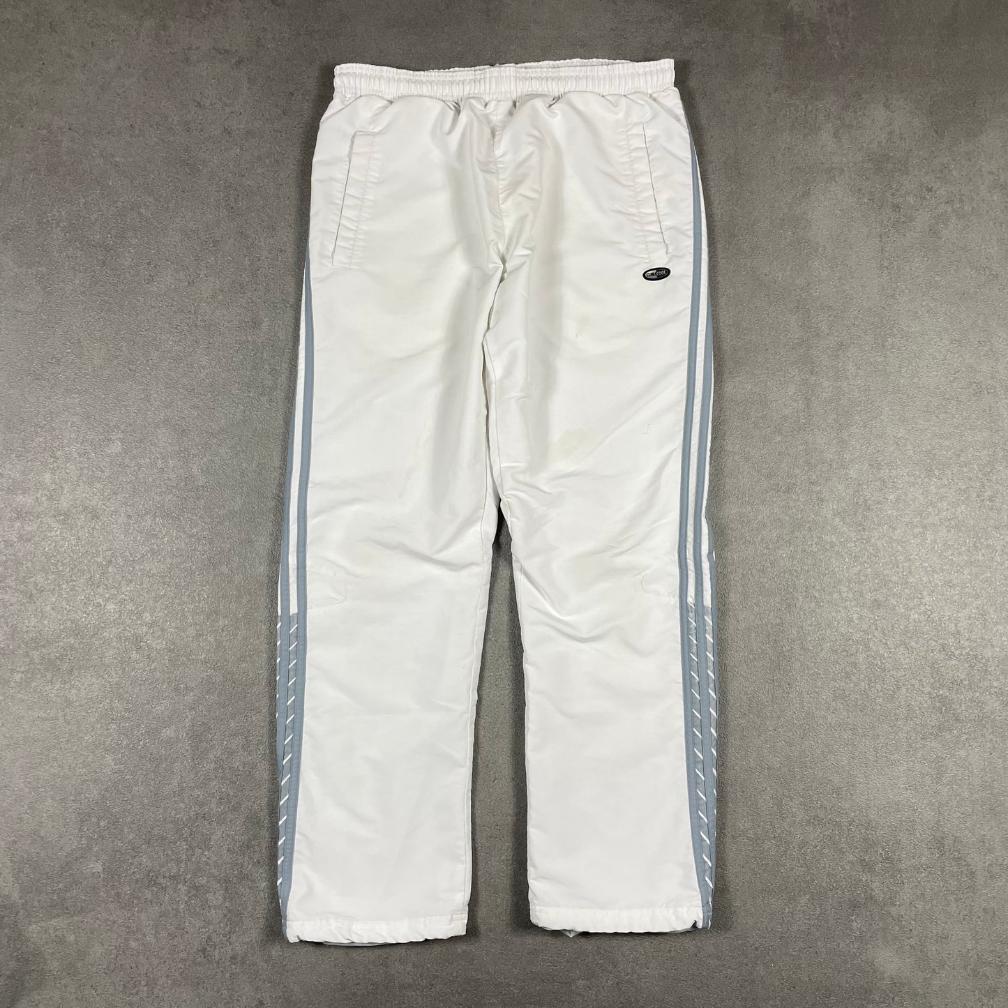 White Trackpant Adidas (M)