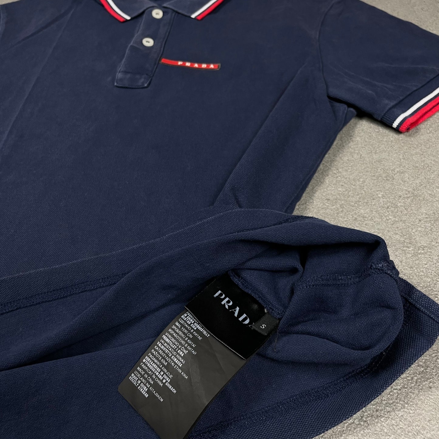 Prada Navy Polo