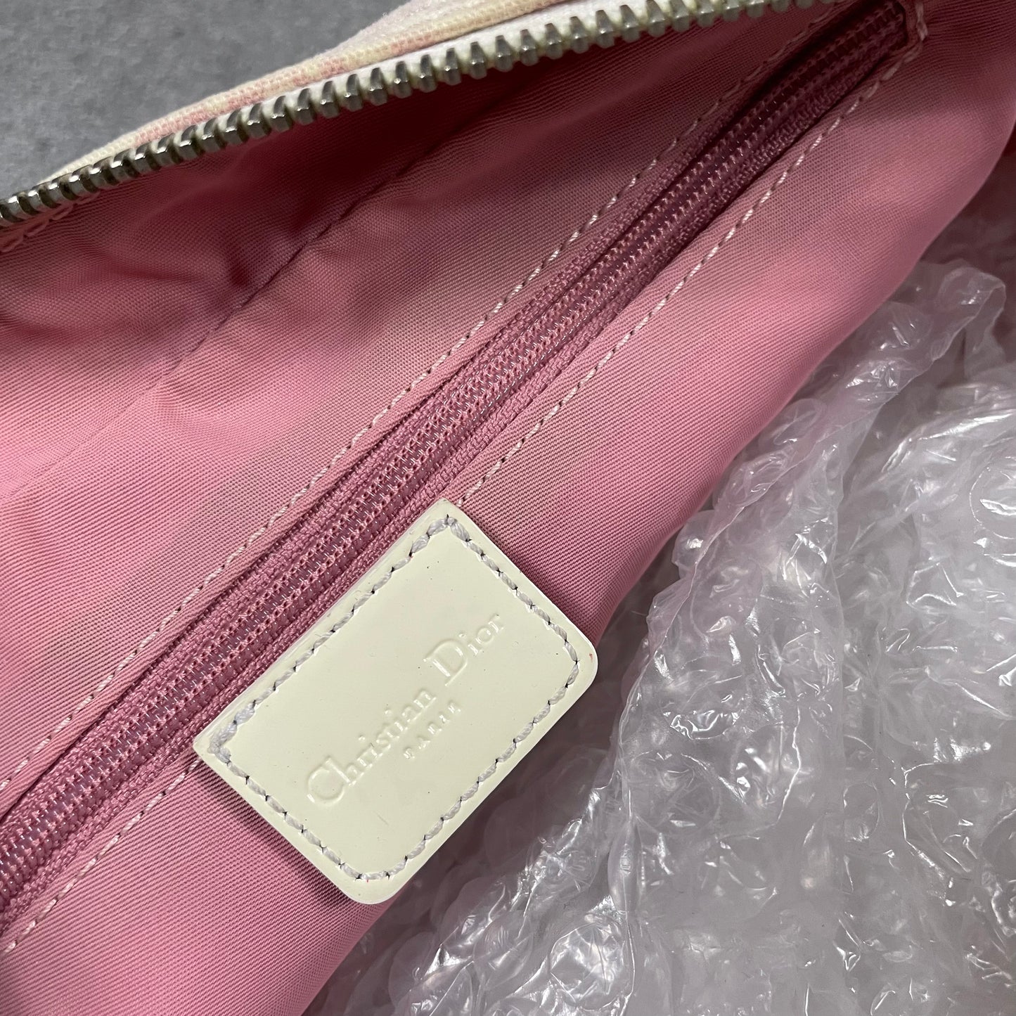 Dior Pink Monogram Messenger