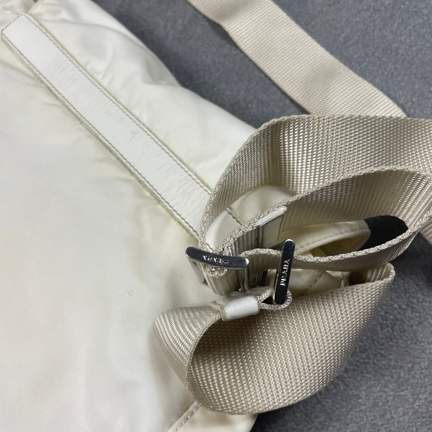 Prada Milano White Bag