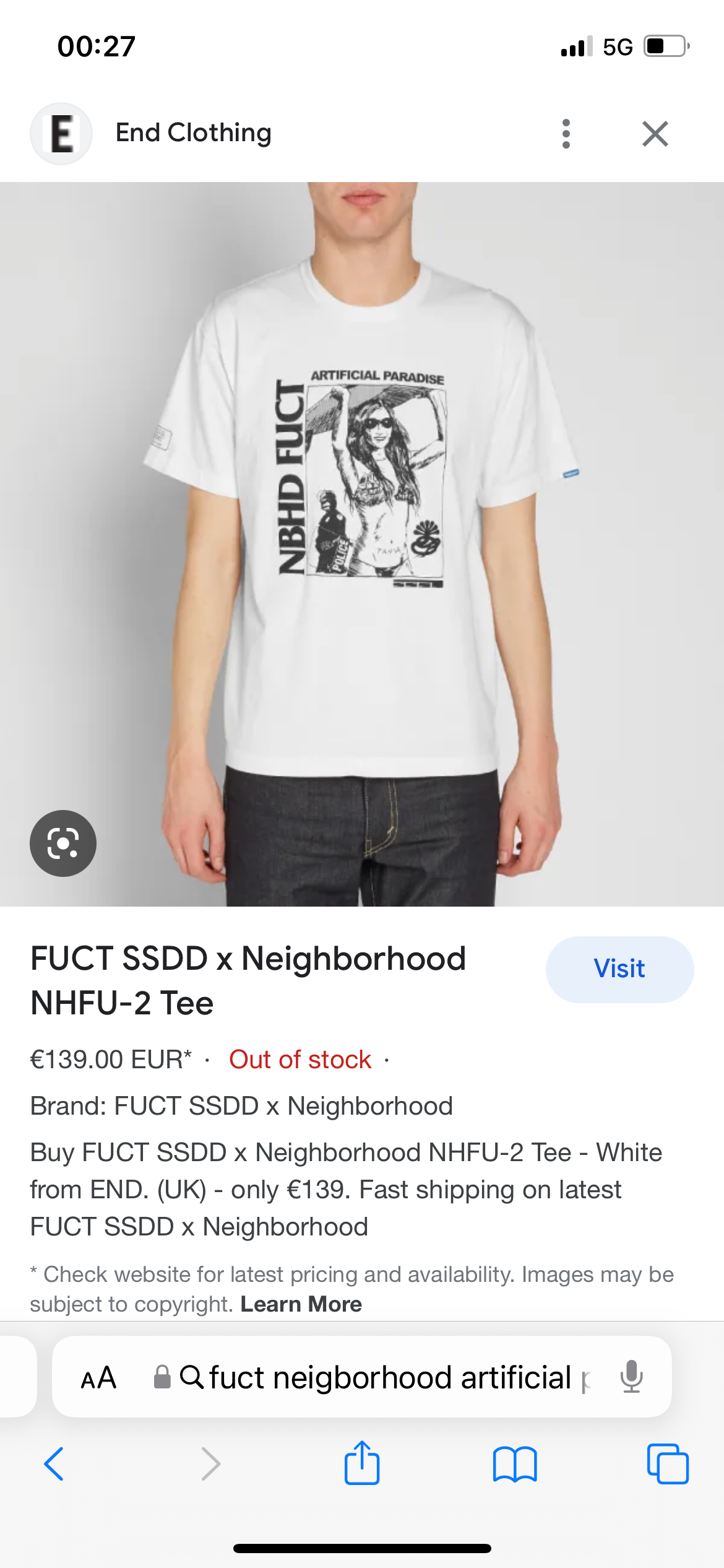 Fuct x Neighborhood (M)