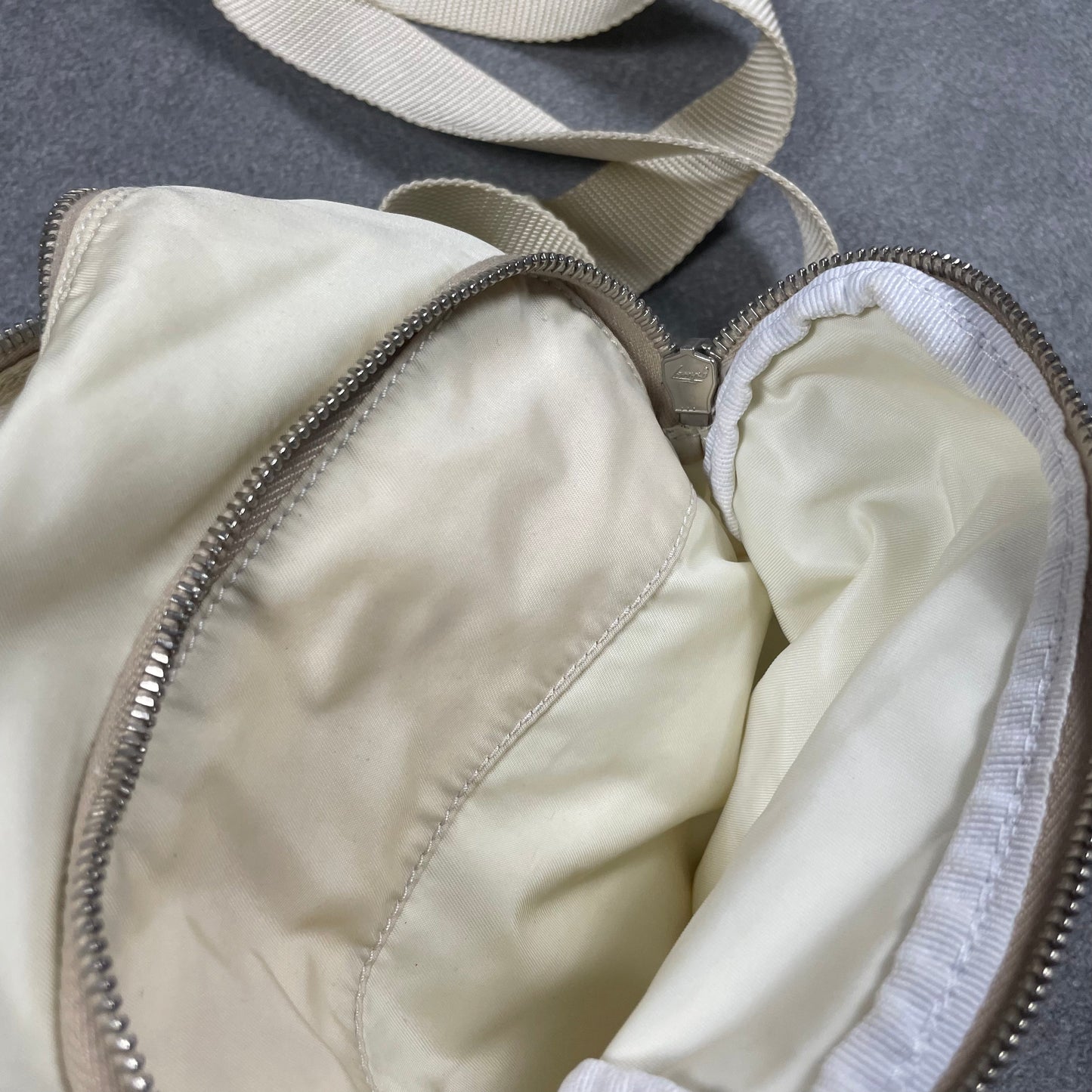 Prada Milano White Bag