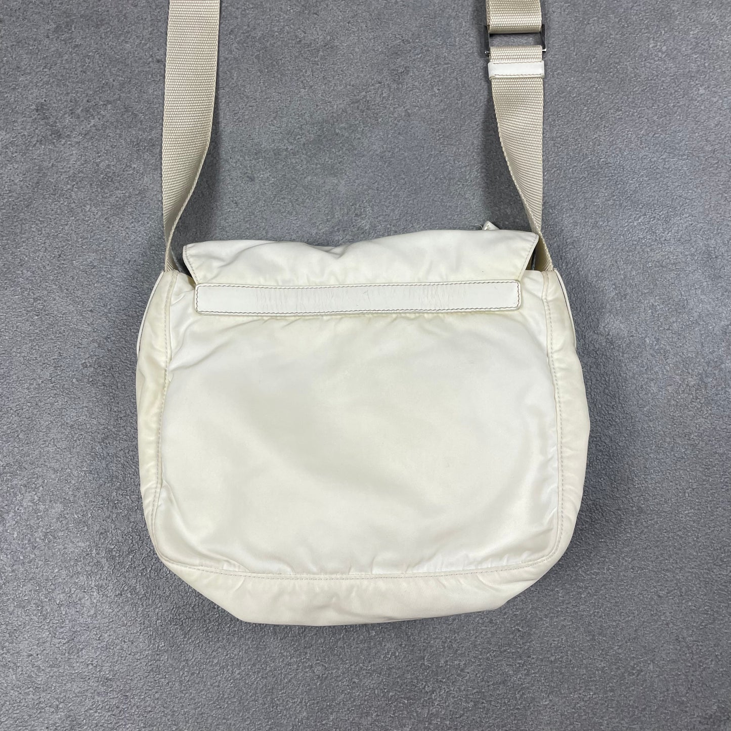 Prada Milano White Bag