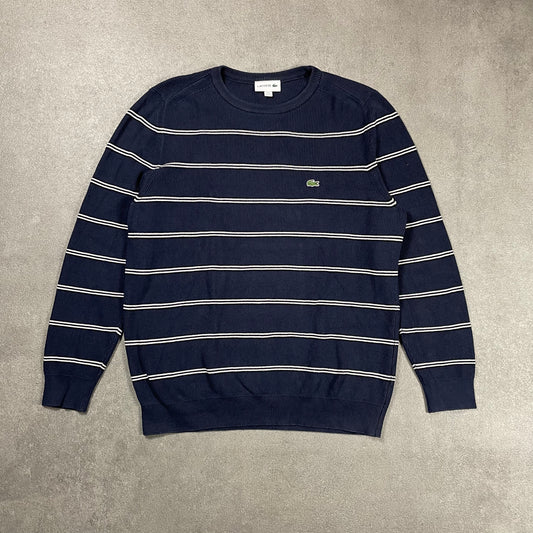 Lacoste Stripped Crewneck